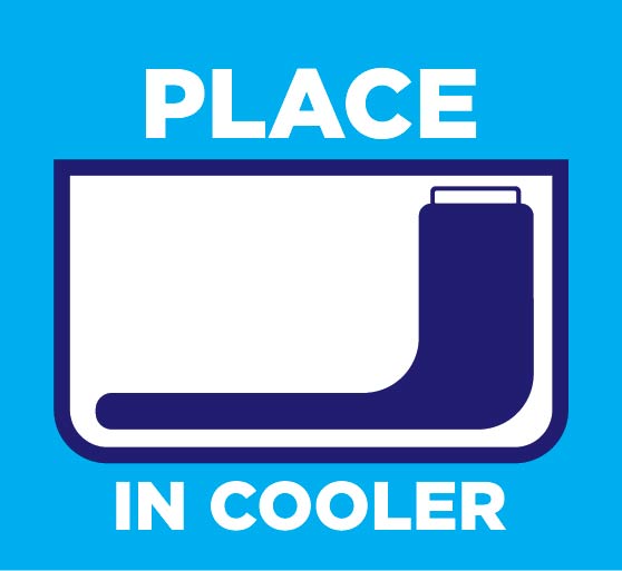 Cooler Insert - Place Cooler Insert in Cooler