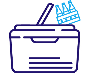 Fit more in your cooler with the Cooler Insert